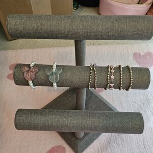 Triple Bar Jewelry Stand